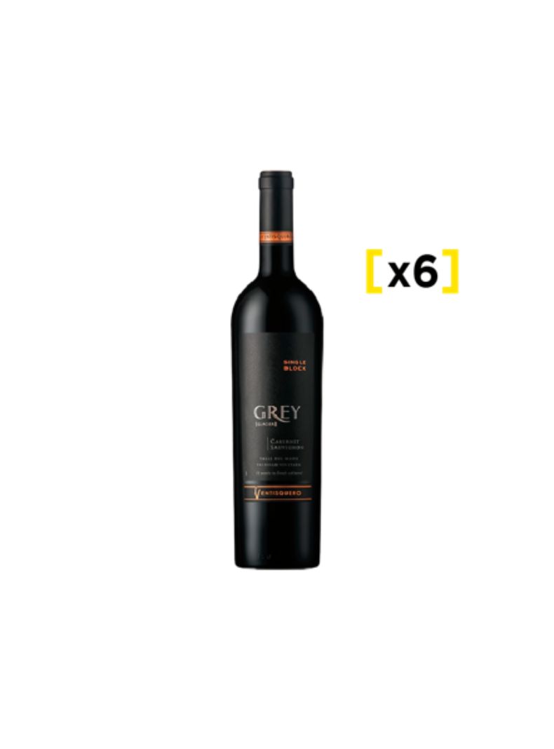 Vino Ventisquero Grey Cabernet Sauvignon Botella 750cc x6-0