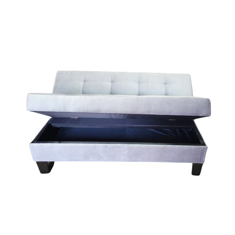 Futon Cama Baul Patagonia 15P Gris felpa Pmadera-2