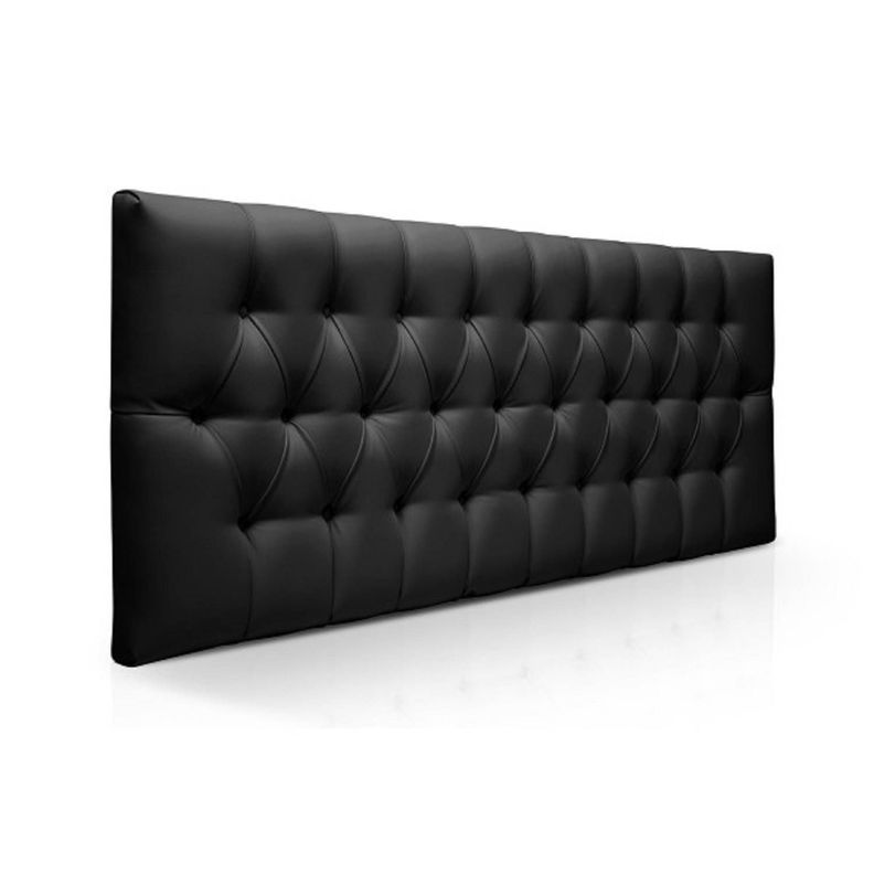 Respaldo Capitone Antonia HVM 2P Negro Cuero PU-1