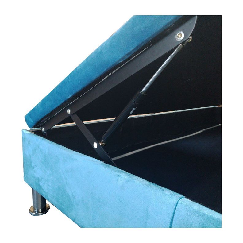 Base Baul HVM 1 Plaza Calipso Felpa Pmetal-3