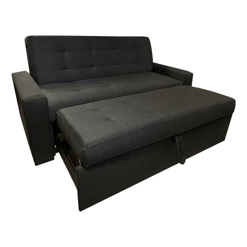Sofa Cama HVM Cinema 3C Negro Lino