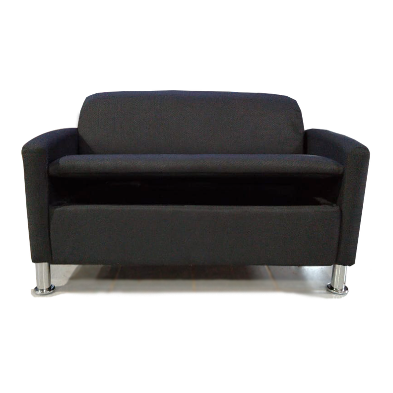 Mini Sillon baul HVM Negro Lino-0