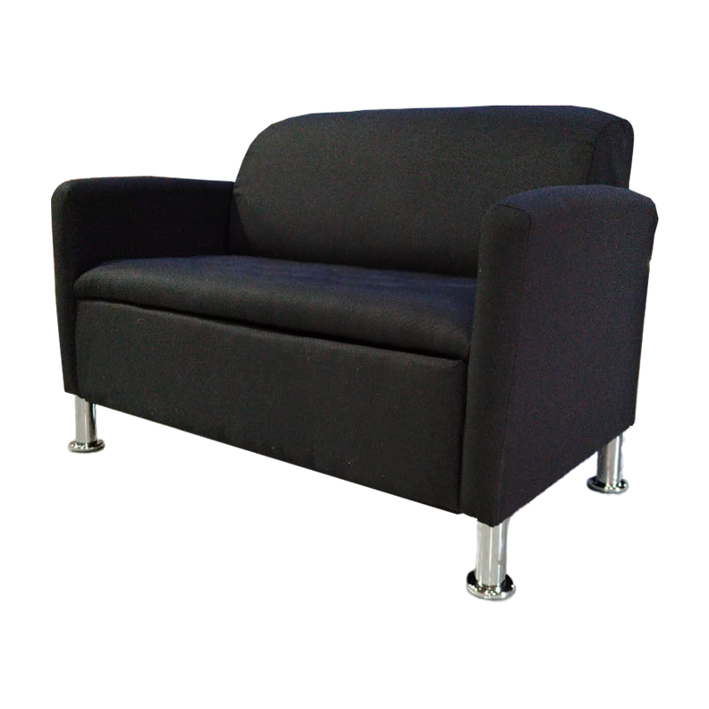 Mini Sillon baul HVM Negro Lino-1