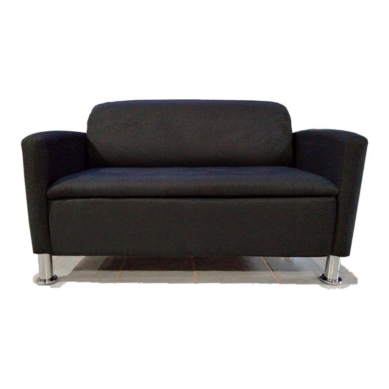 Mini Sillon baul HVM Negro Lino-2