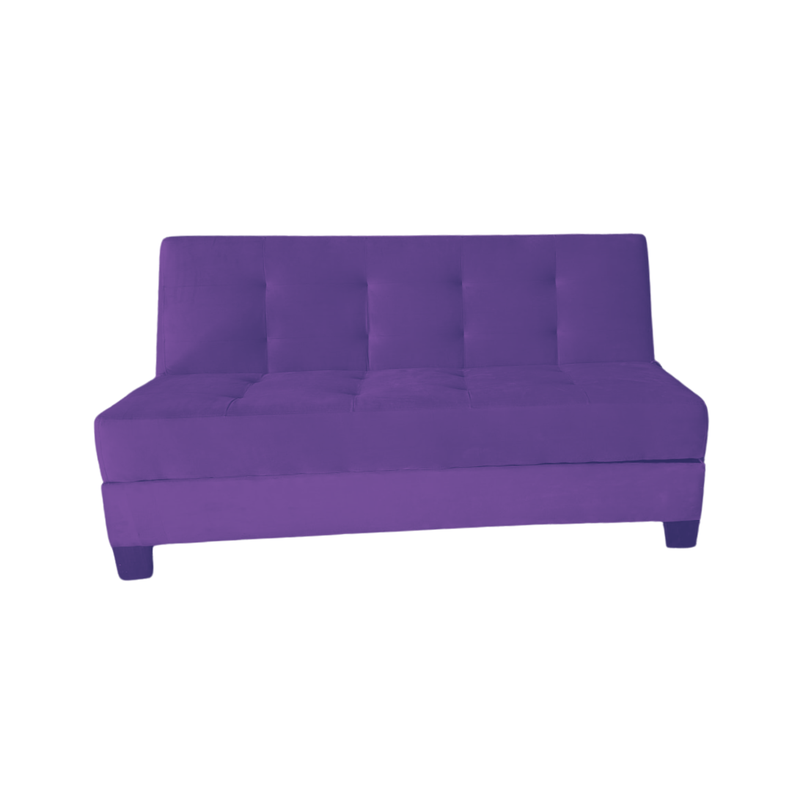 Futon Cama Baul Patagonia 15P Morado Felpa Pmadera-0