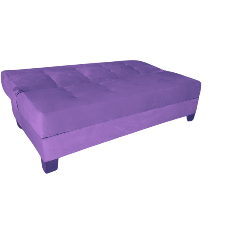 Futon Cama Baul Patagonia 15P Morado Felpa Pmadera-2