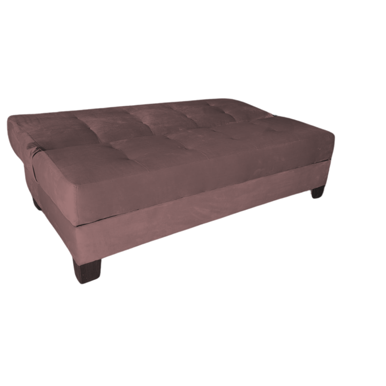 Futon Cama Baul Patagonia 15P Cafe  felpa Pmadera-1