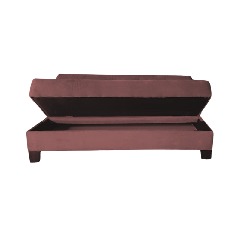 Futon Cama Baul Patagonia 15P Cafe  felpa Pmadera-2