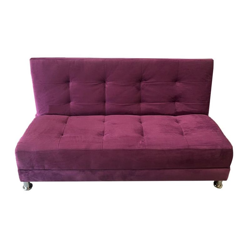 Futon Cama Patagonia 15P Morado Felpa-2