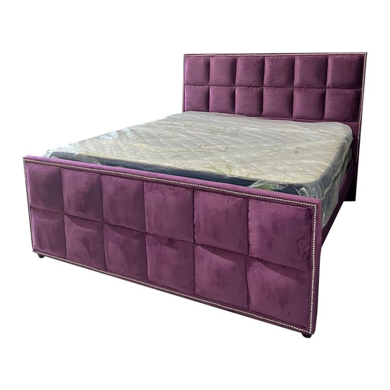 Base HVM 2P + Respaldo Morado Felpa Pmadera-1
