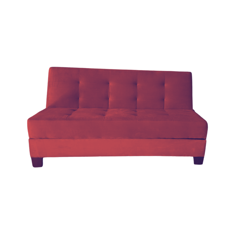 Futon Cama Baul Patagonia 15P Burdeo  felpa Pmadera-0