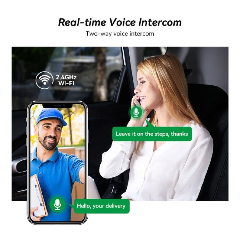 Timbre Inteligente Camara de Video WiFi Google-3