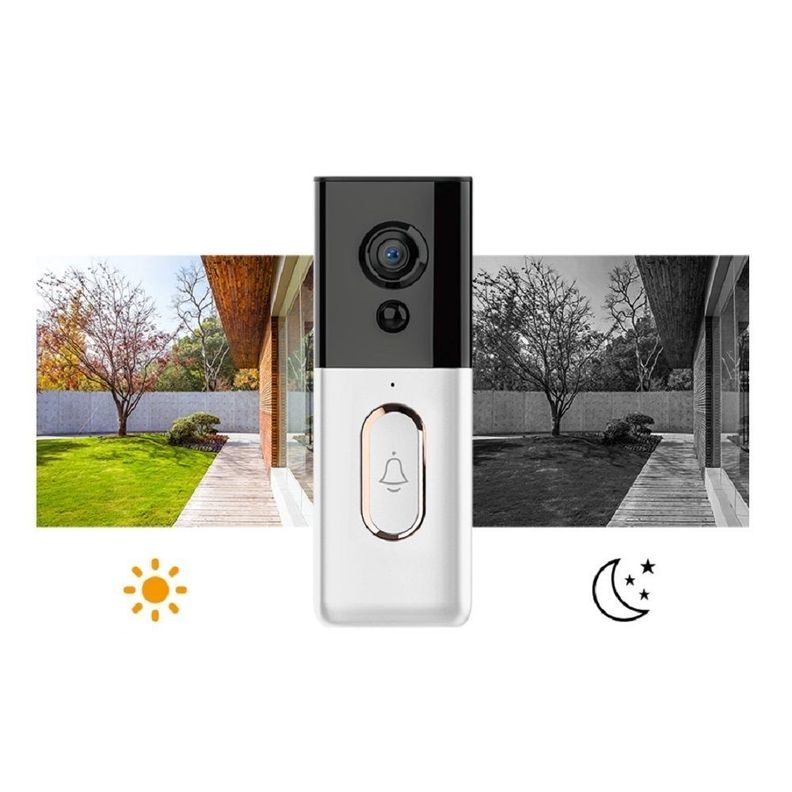 Timbre Camara de Video Inteligente WiFi Alexa-4