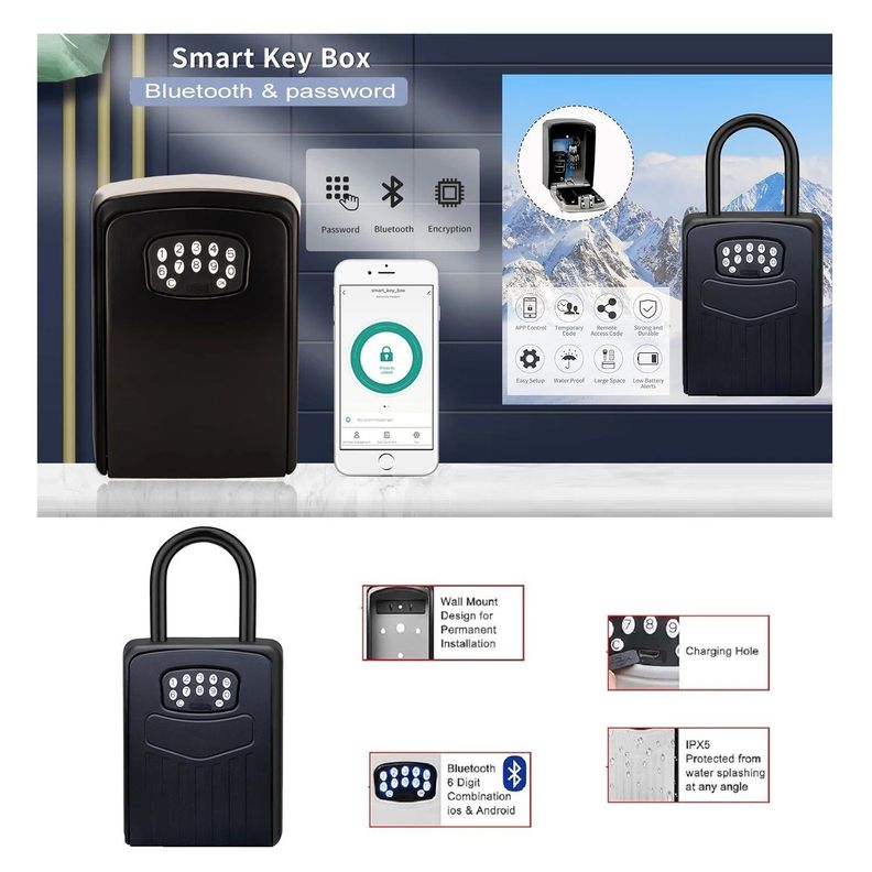 Caja Seguridad Llaves Inteligente TTLOCK Bluetooth-3
