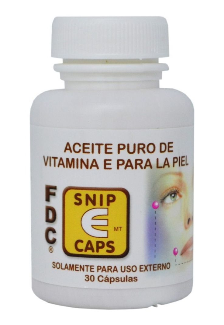 Aceite Facial Vitamina E X 30 dosis (uso Externo)-0