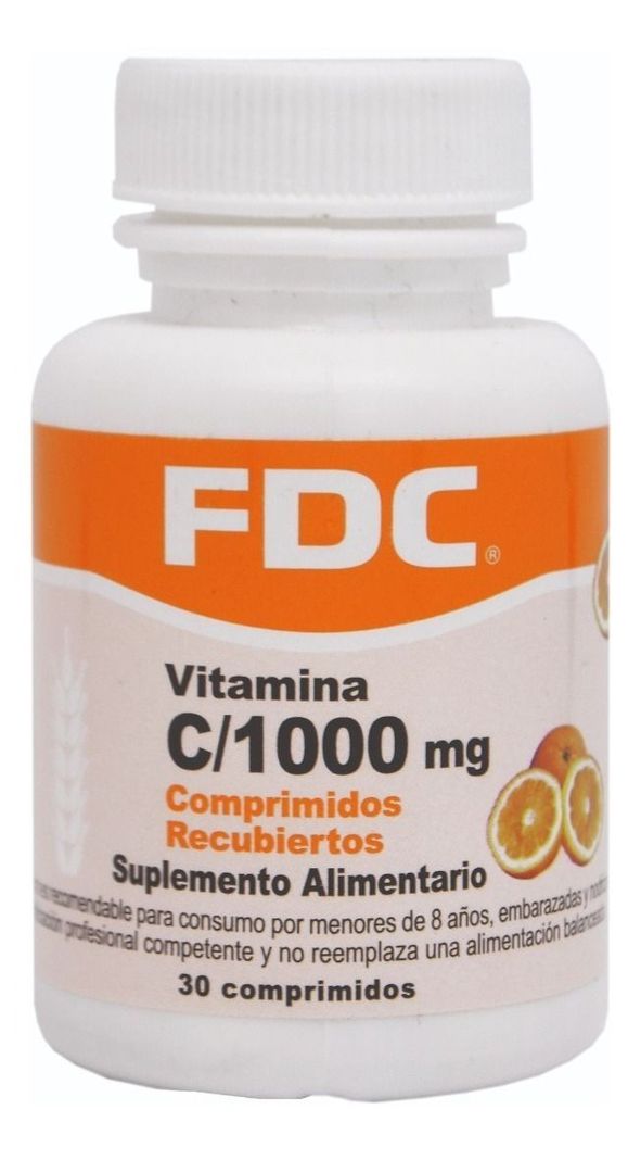 Vitamina C 1000 X 30 Comprimidos-0