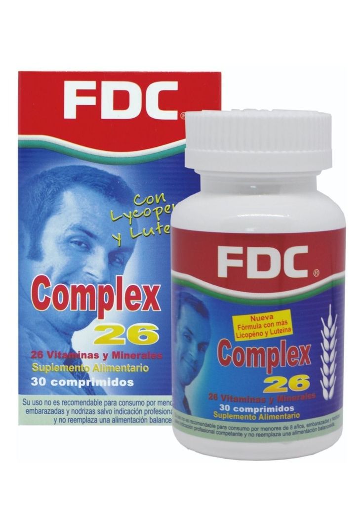 Multivitaminico - Complex 26 X 30 Comprimidos + Vit C Y Zinc-0