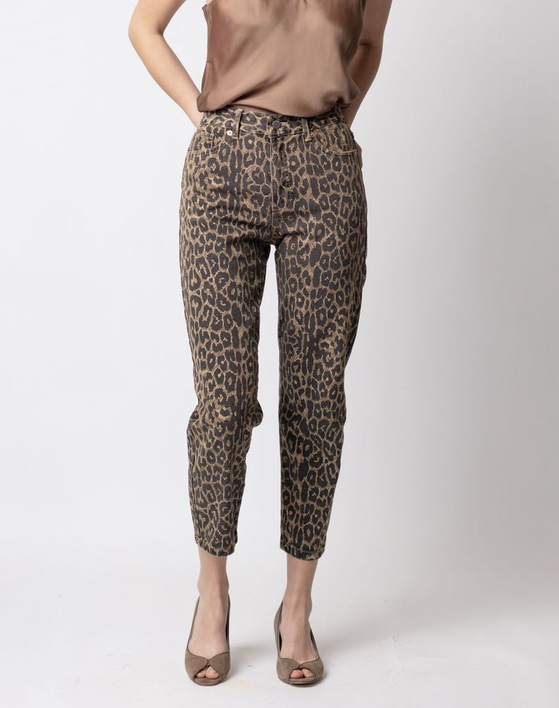 Jeans Mom Estampado Animal Print-0