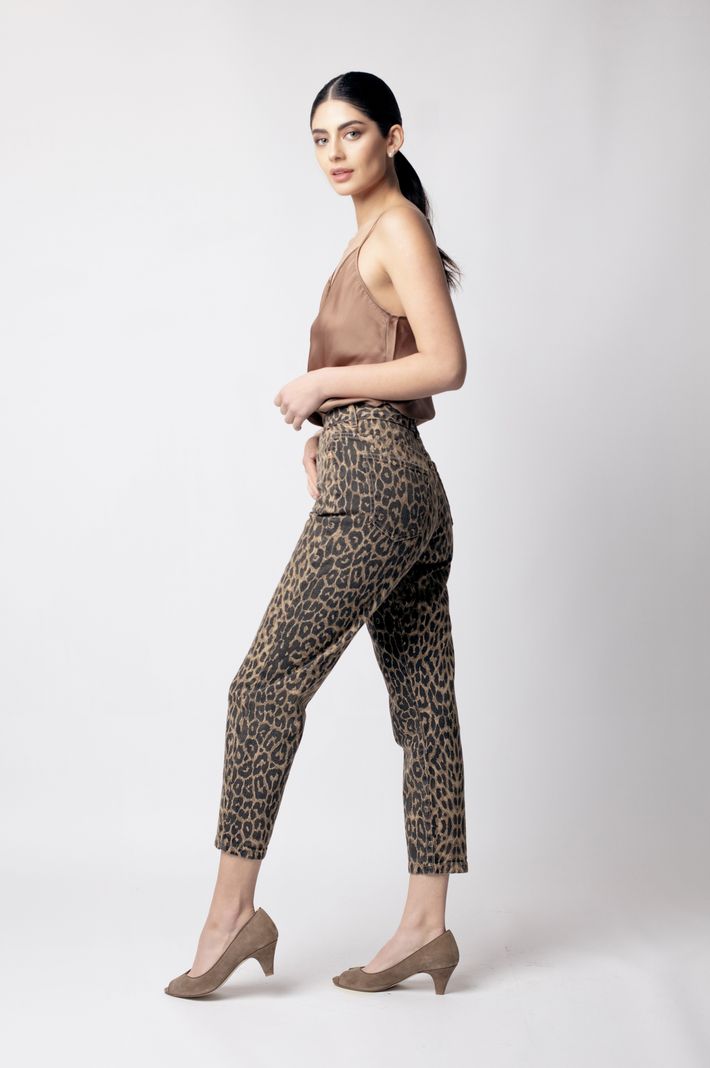 Jeans Mom Estampado Animal Print-2