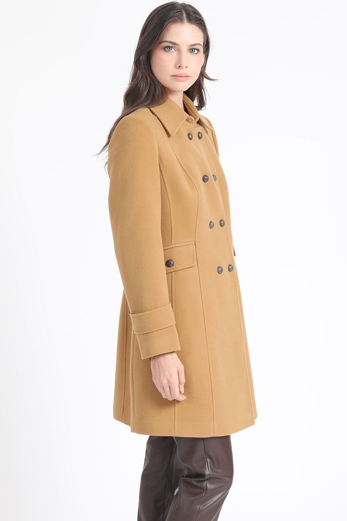 Abrigo Semi Cruce, Muflon Camel Liola-2