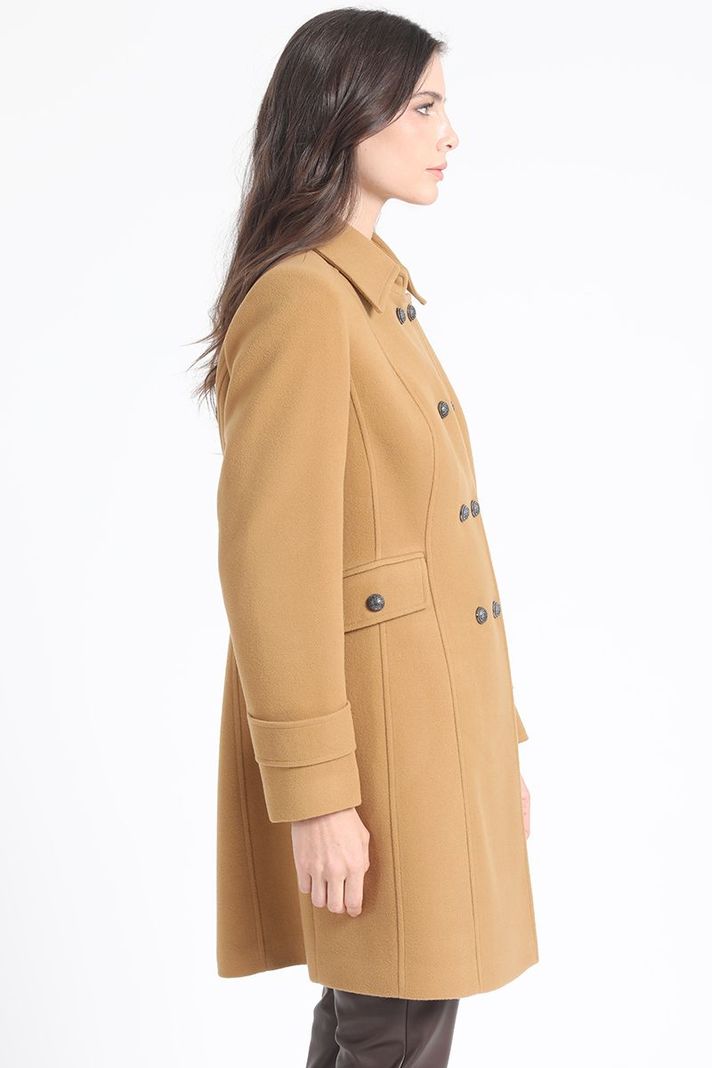 Abrigo Semi Cruce, Muflon Camel Liola-3