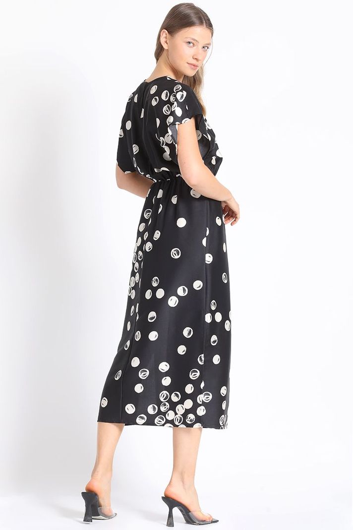 Vestido Midi Estampado Lunares Liola-4