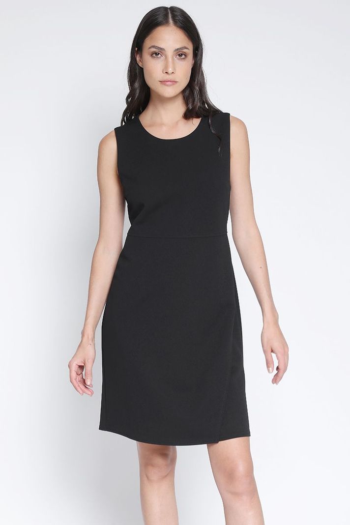 Vestido Corto Negro Liola-0