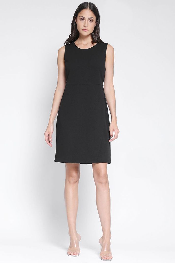Vestido Corto Negro Liola-1