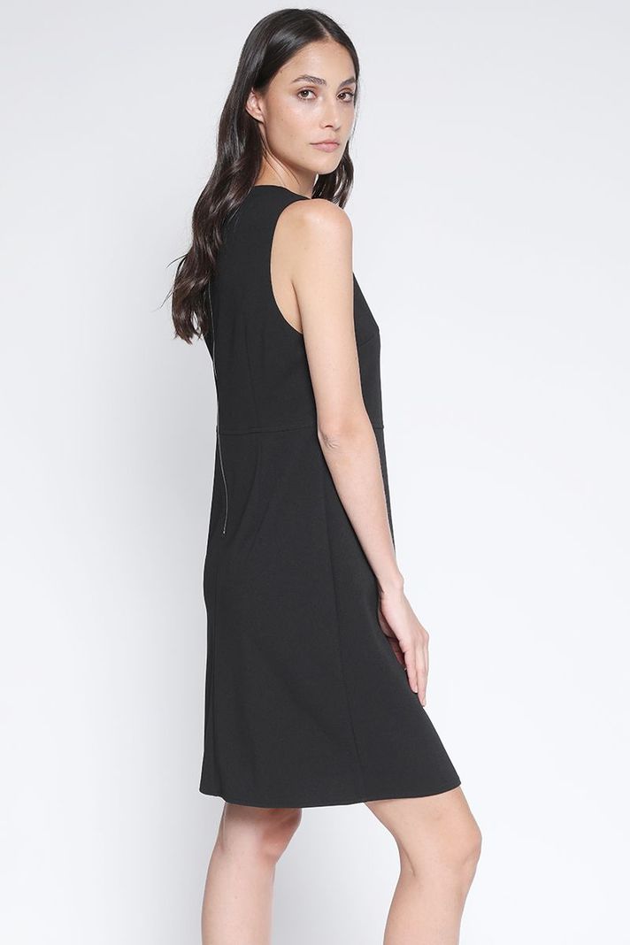 Vestido Corto Negro Liola-2