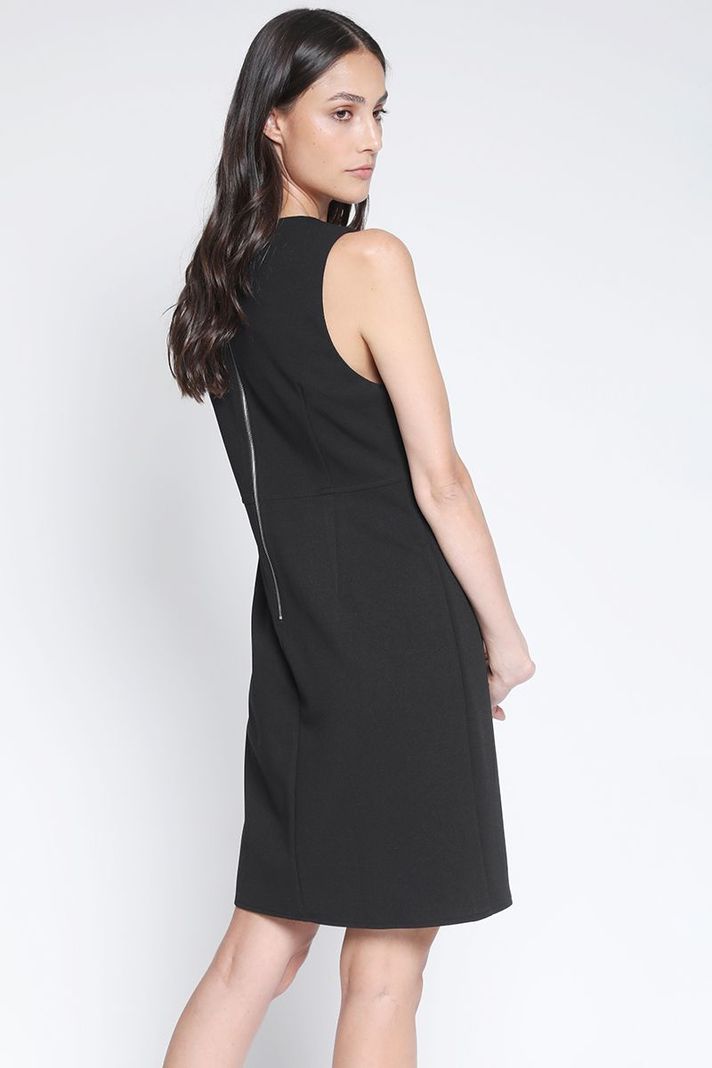 Vestido Corto Negro Liola-4