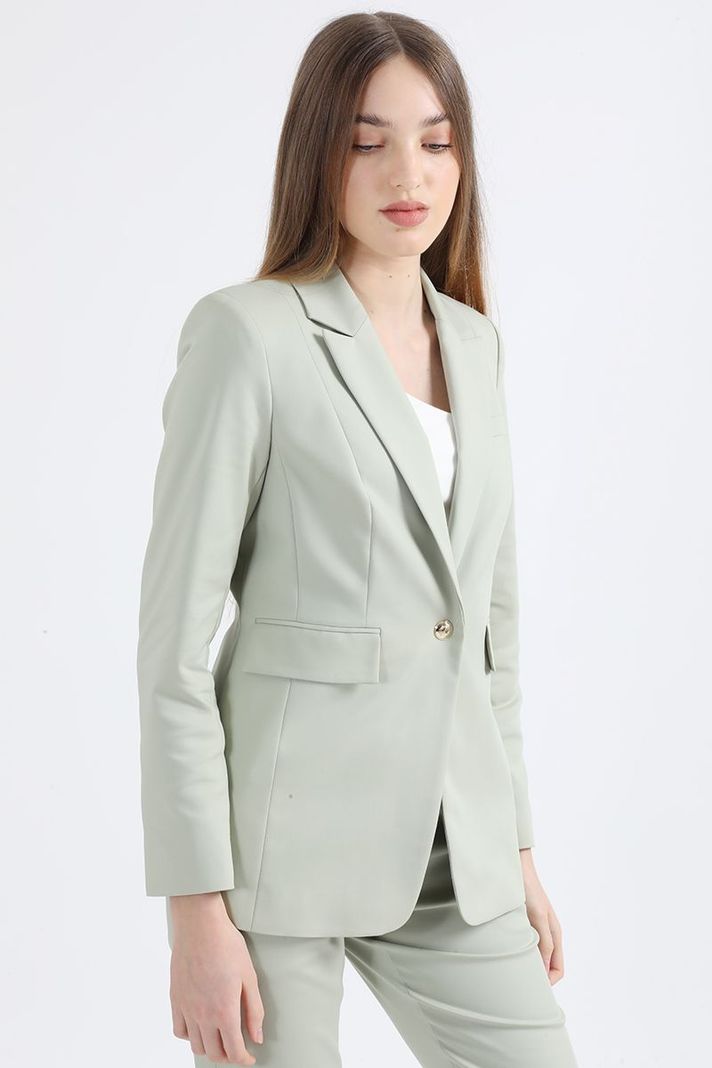 Blazer Entallado, Verde Liola-4