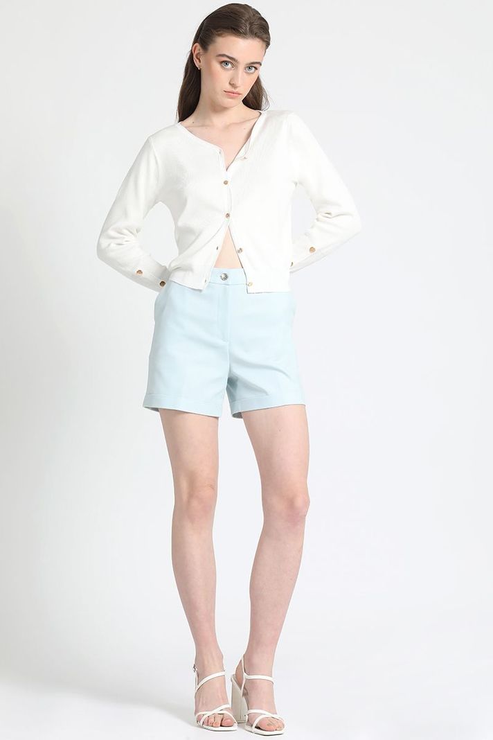 Short Con Bastilla Celeste Liola-3