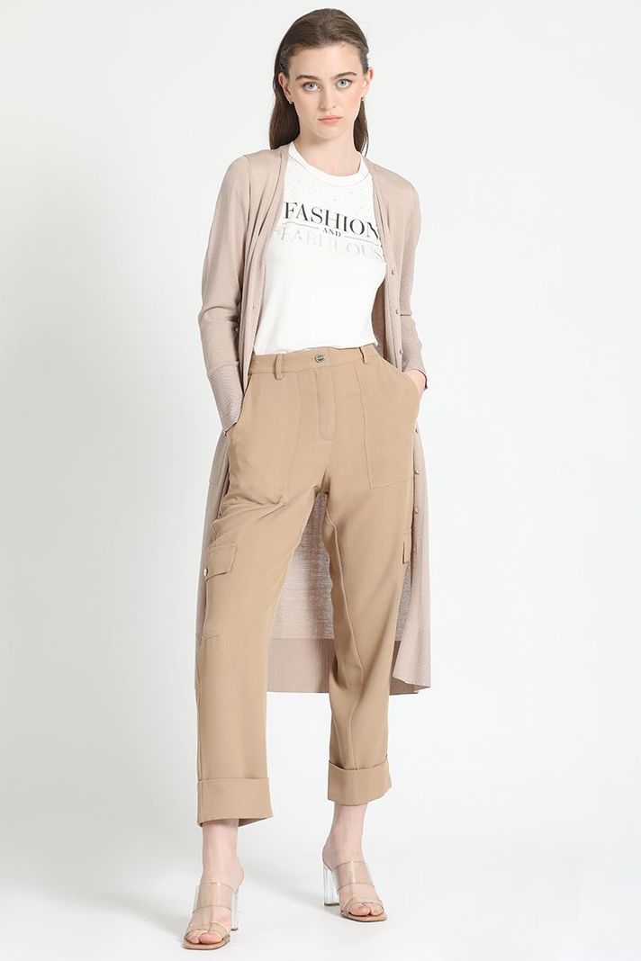 Tejido Largo Beige Liola-4