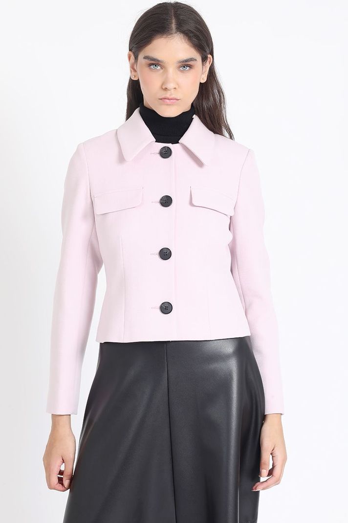 Chaqueta Crop Tapeta Decorativa, Rosa Liola-2