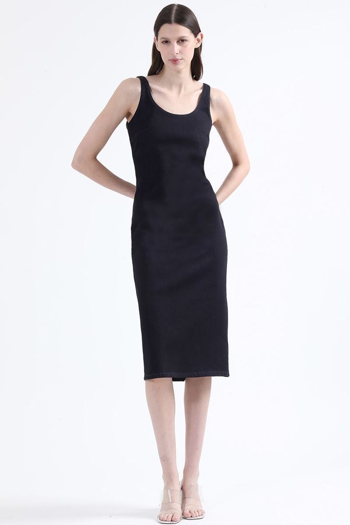 Vestido Midi, Indigo Liola-0