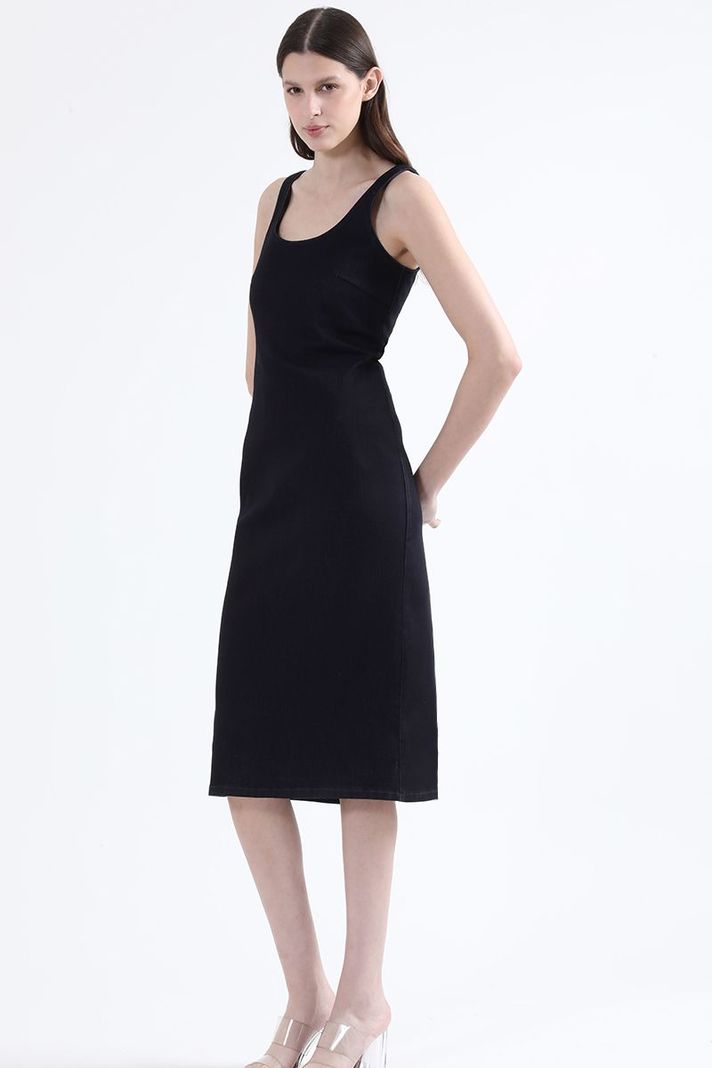 Vestido Midi, Indigo Liola-1