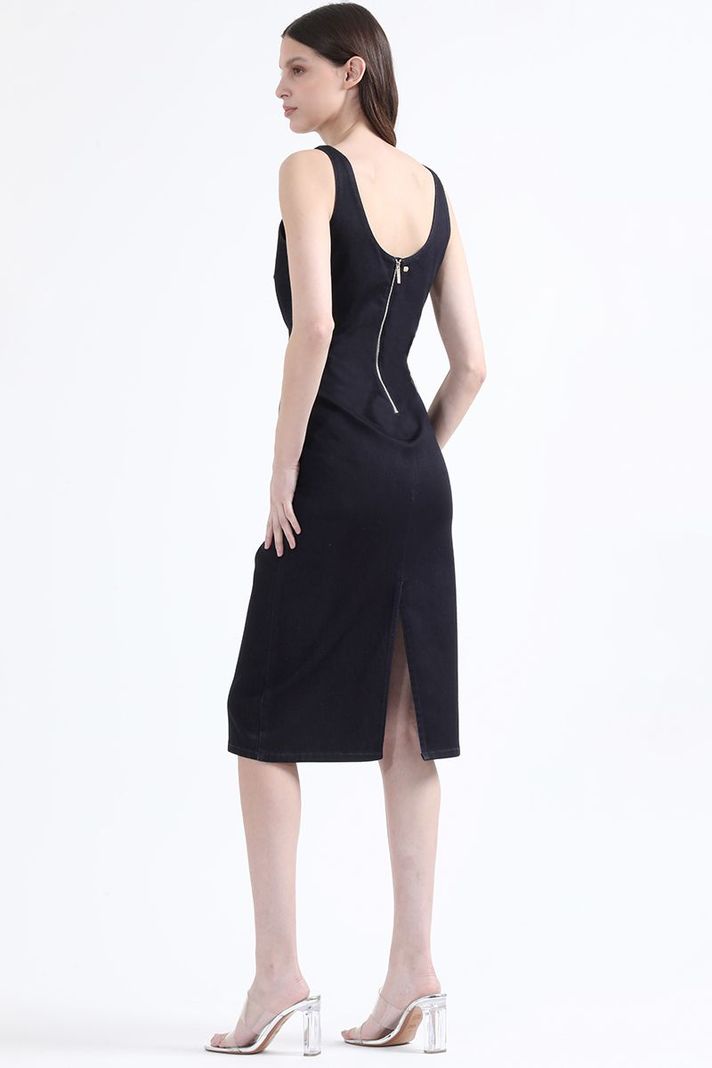 Vestido Midi, Indigo Liola-3
