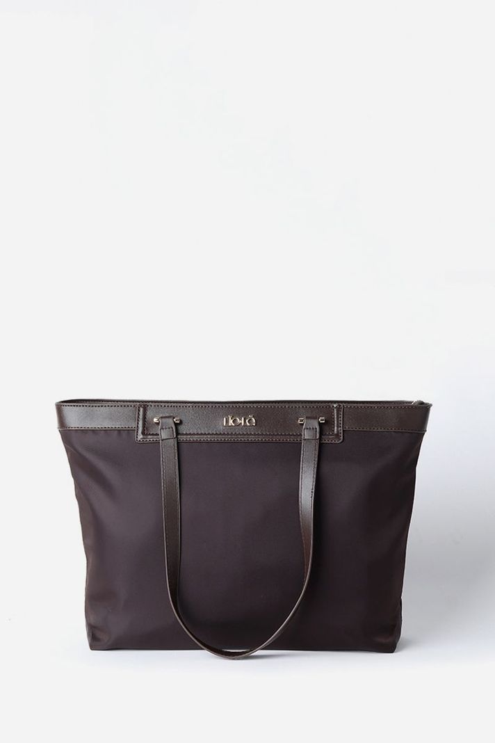 Bolso Tela, Multifuncional Para Laptop, Chocolate Liola-0