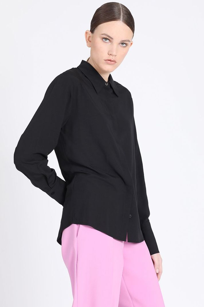Camisa Basica, Negro Liola-0