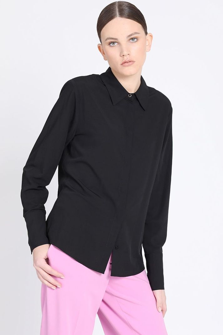 Camisa Basica, Negro Liola-2