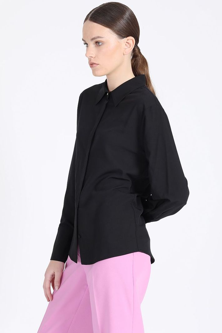Camisa Basica, Negro Liola-3