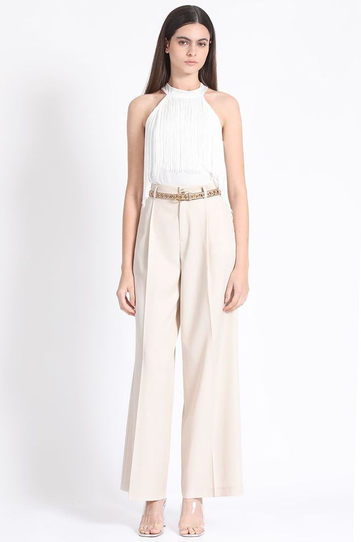 Top Halter Flecos Crudo Liola-1