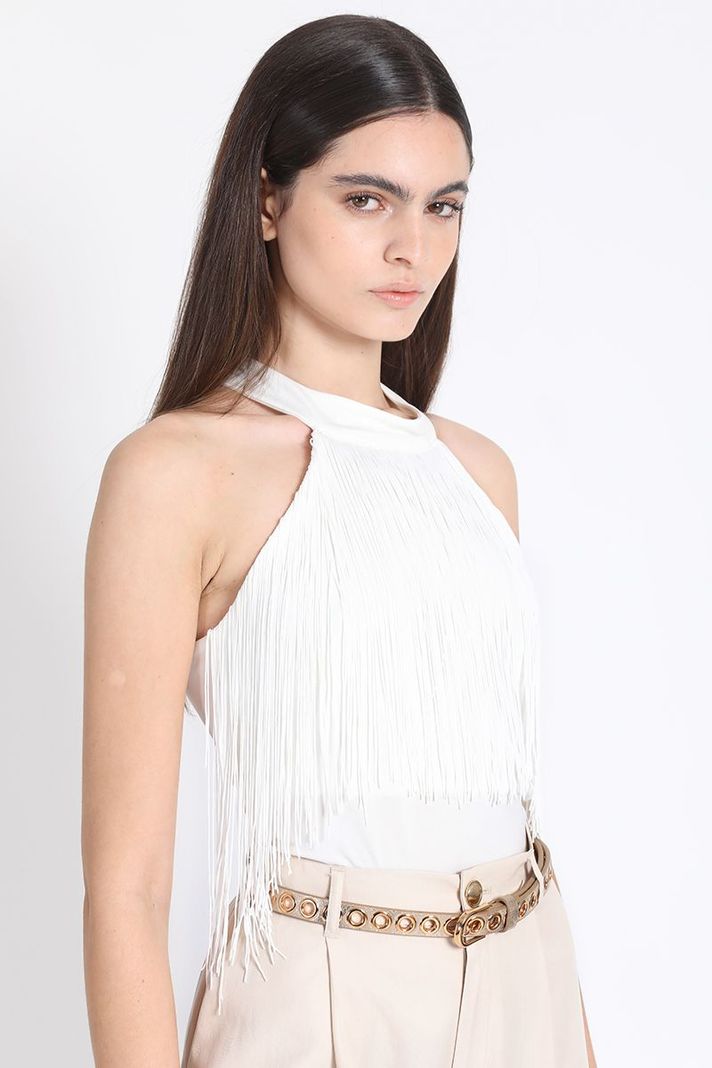 Top Halter Flecos Crudo Liola-3