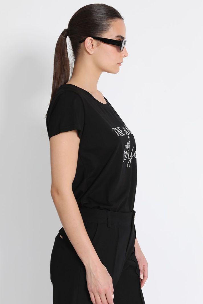 Polera Letras Negra Liola-1