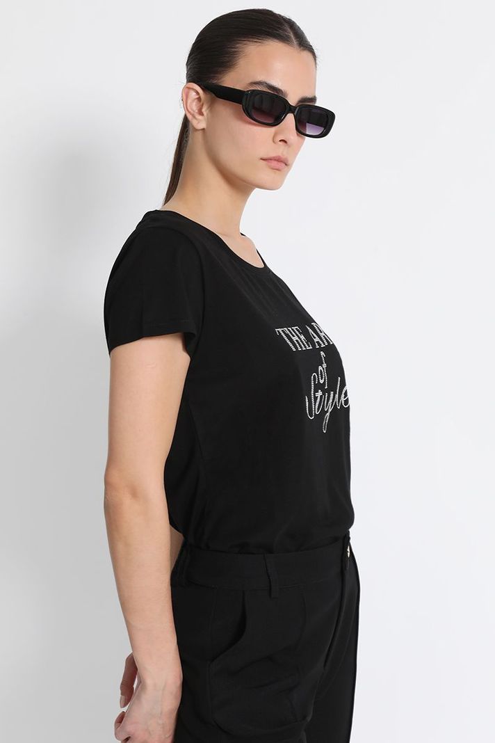 Polera Letras Negra Liola-2