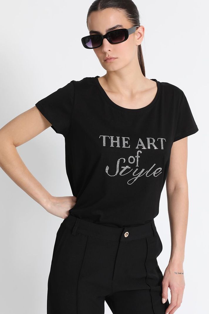Polera Letras Negra Liola-3