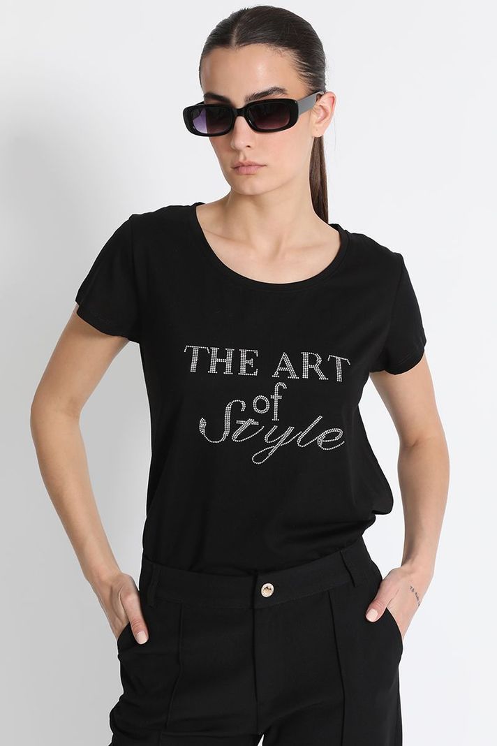 Polera Letras Negra Liola-4