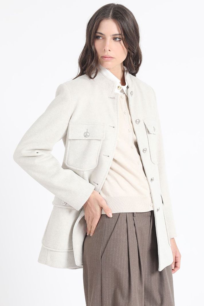 Chaqueton Cargo, Muflon Melange, Beige Liola-0