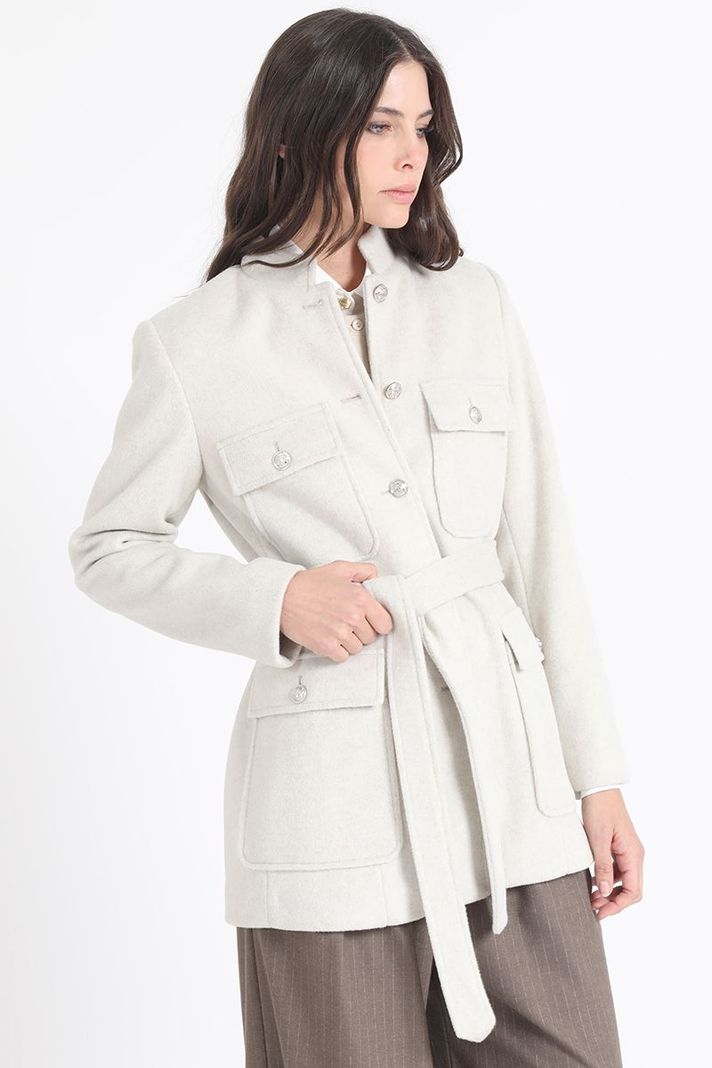 Chaqueton Cargo, Muflon Melange, Beige Liola-3