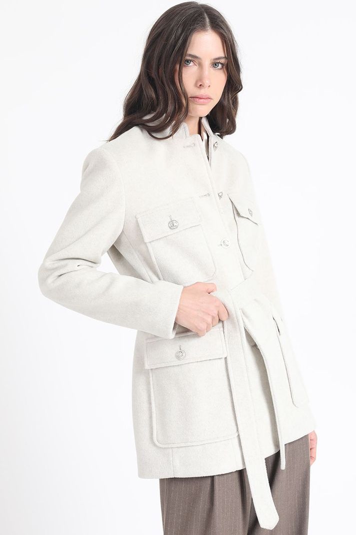 Chaqueton Cargo, Muflon Melange, Beige Liola-5